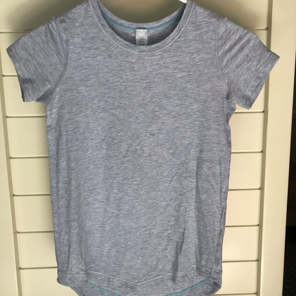 Gray ivivva athletic shirt